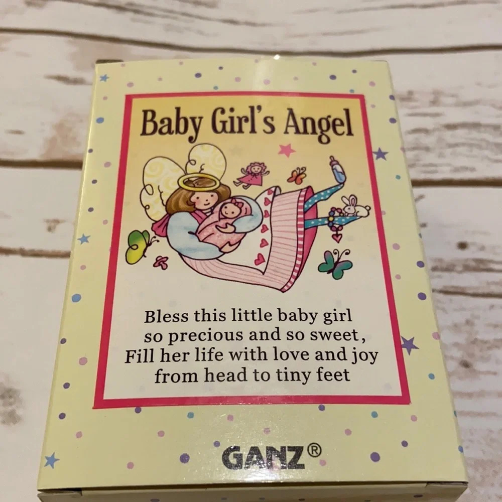 NIB Ganz Ornament Baby Girl Angel - Picture 6 of 8